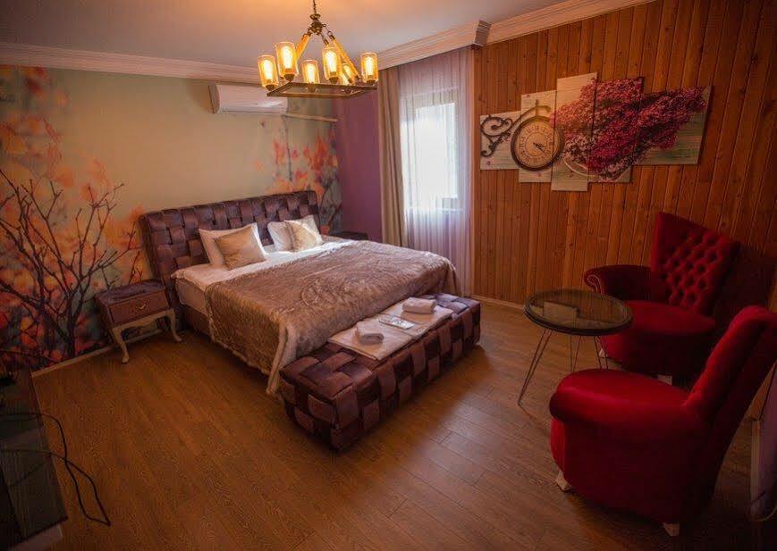 Abant Bahceli Kosk Hotel Akcaalan ภายนอก รูปภาพ